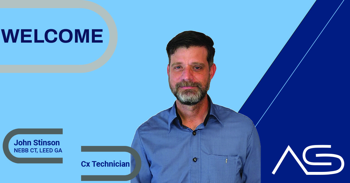 Welcome John Stinson!